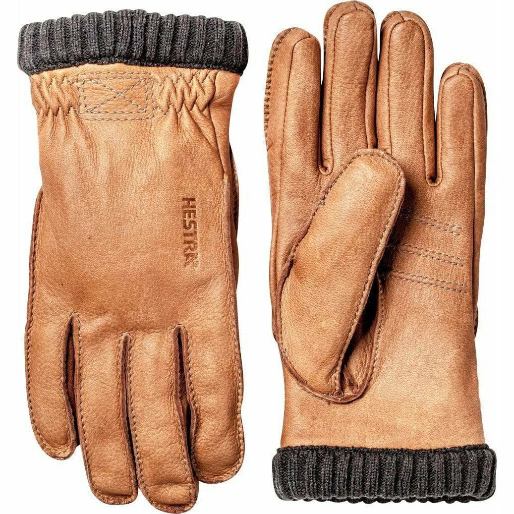 Hestra Deerskin PrimaLoft Ribbed Gloves 2 Hestra Deerskin PrimaLoft Ribbed Gloves - Image 2