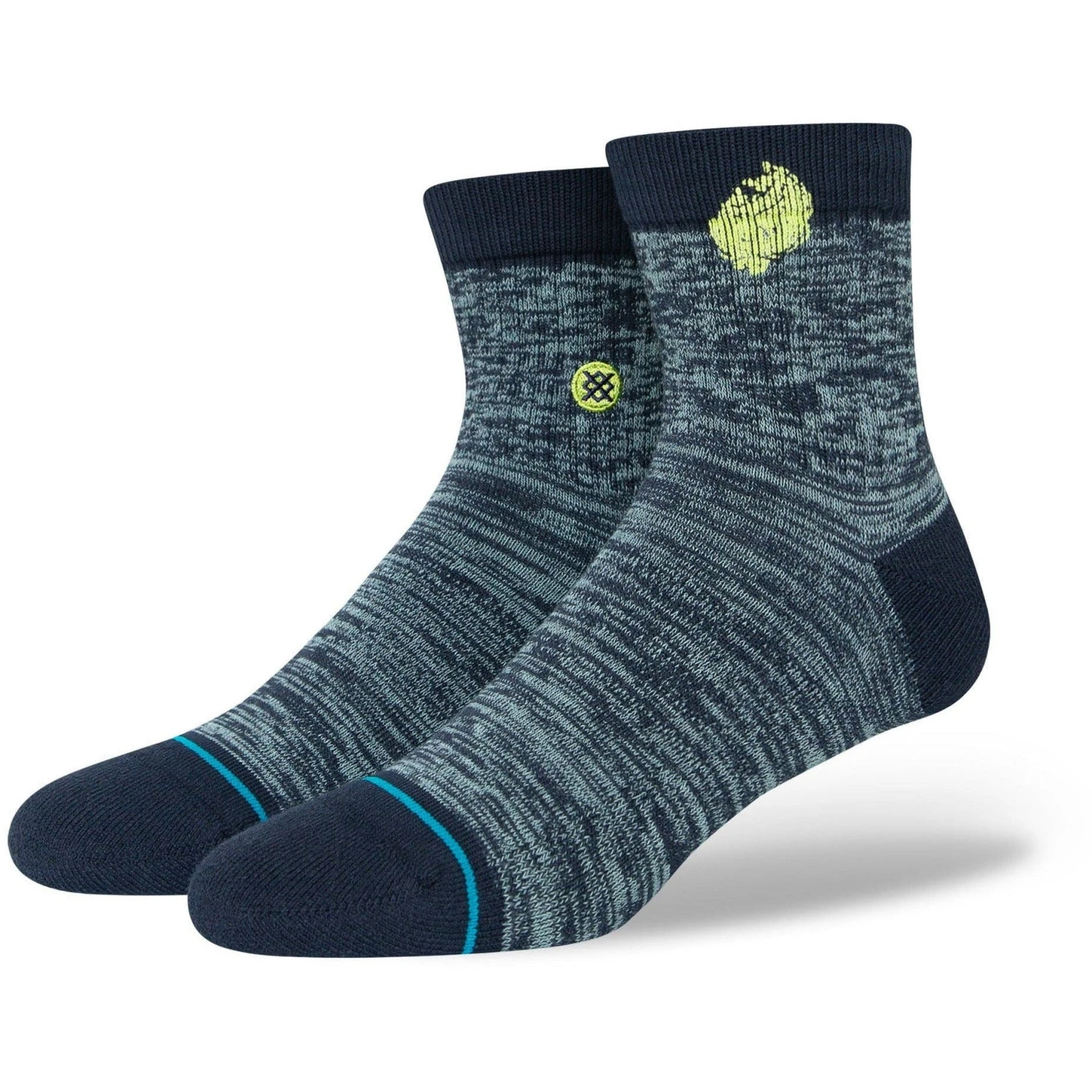 Stance Demask Quarter Socks 1 Stance Demask Quarter Socks