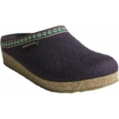 Haflinger GZ Classic Grizzly Wool Clog -Baffin Store 711001 090