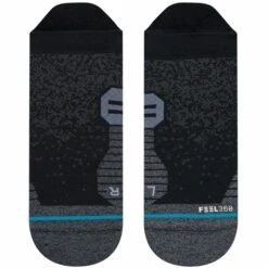Stance Run Tab ST Socks -Baffin Store A248A20RTS BLK ALT 01