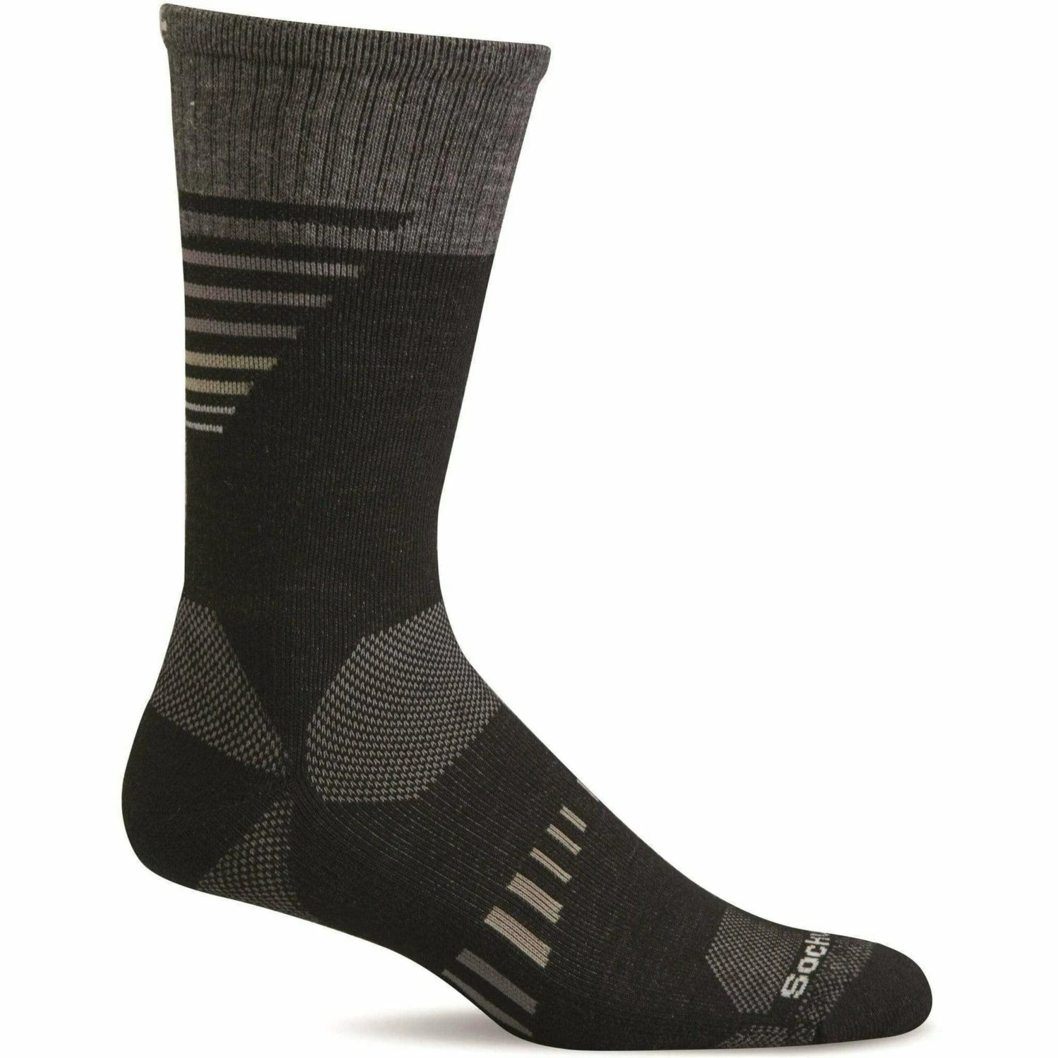 Sockwell Mens Ascend II Moderate Compression Crew Socks 4 Sockwell Mens Ascend II Moderate Compression Crew Socks - Image 4