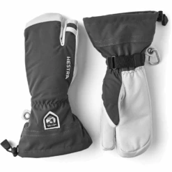 Hestra Army Leather Heli Ski 3-Finger Mittens -Baffin Store HES30572 350