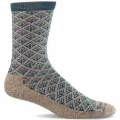 Sockwell Womens Sweet Pea Essential Comfort Crew Socks 7 Sockwell Womens Sweet Pea Essential Comfort Crew Socks -Baffin Store LD151W SweetPea Khaki030 WEB