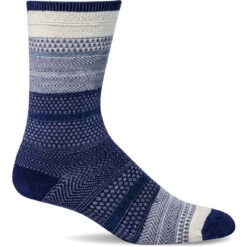 Sockwell Womens Jasmin Essential Comfort Crew Socks -Baffin Store LD23W Jasmin Hyacinth310 WEB
