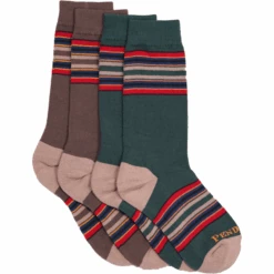 Pendleton Yakima Stripe 2-Pack Crew Socks 5 Pendleton Yakima Stripe 2-Pack Crew Socks -Baffin Store PEN9370 mul 0 Mineral