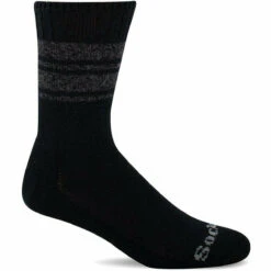 Sockwell Mens At Ease Crew Socks 6 Sockwell Mens At Ease Crew Socks -Baffin Store SW60M At Ease Black 900 Web