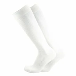 OS1st Travel Compression Over The Calf Socks -Baffin Store TravelPair white