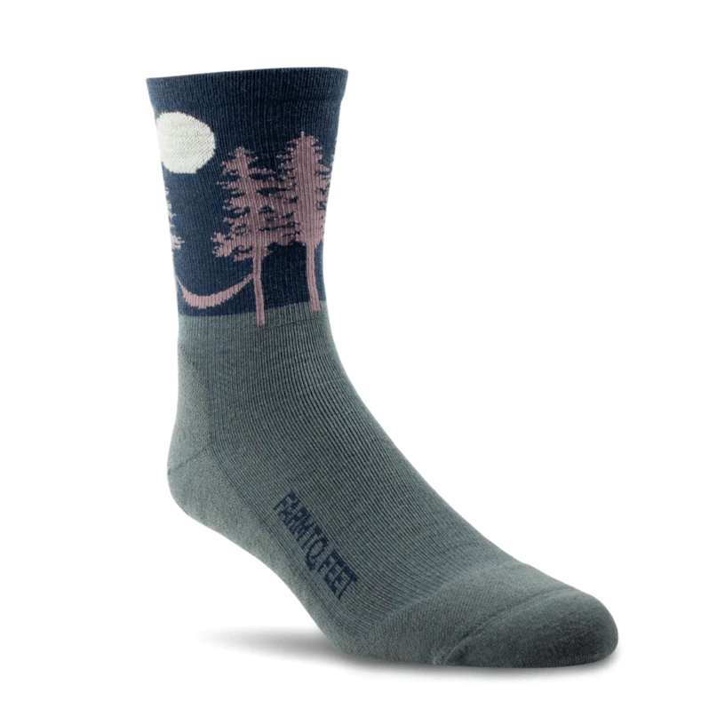 Farm To Feet Asheville Trail Light Cushion 3/4 Crew Socks 2 Farm To Feet Asheville Trail Light Cushion 3/4 Crew Socks - Image 2