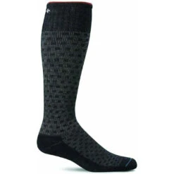 Sockwell Mens Shadow Box Moderate Compression OTC Socks